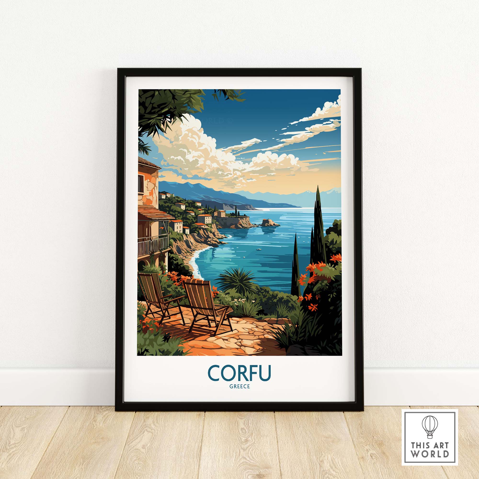 Corfu Greece Wall Art