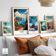 Corfu Greece Wall Art