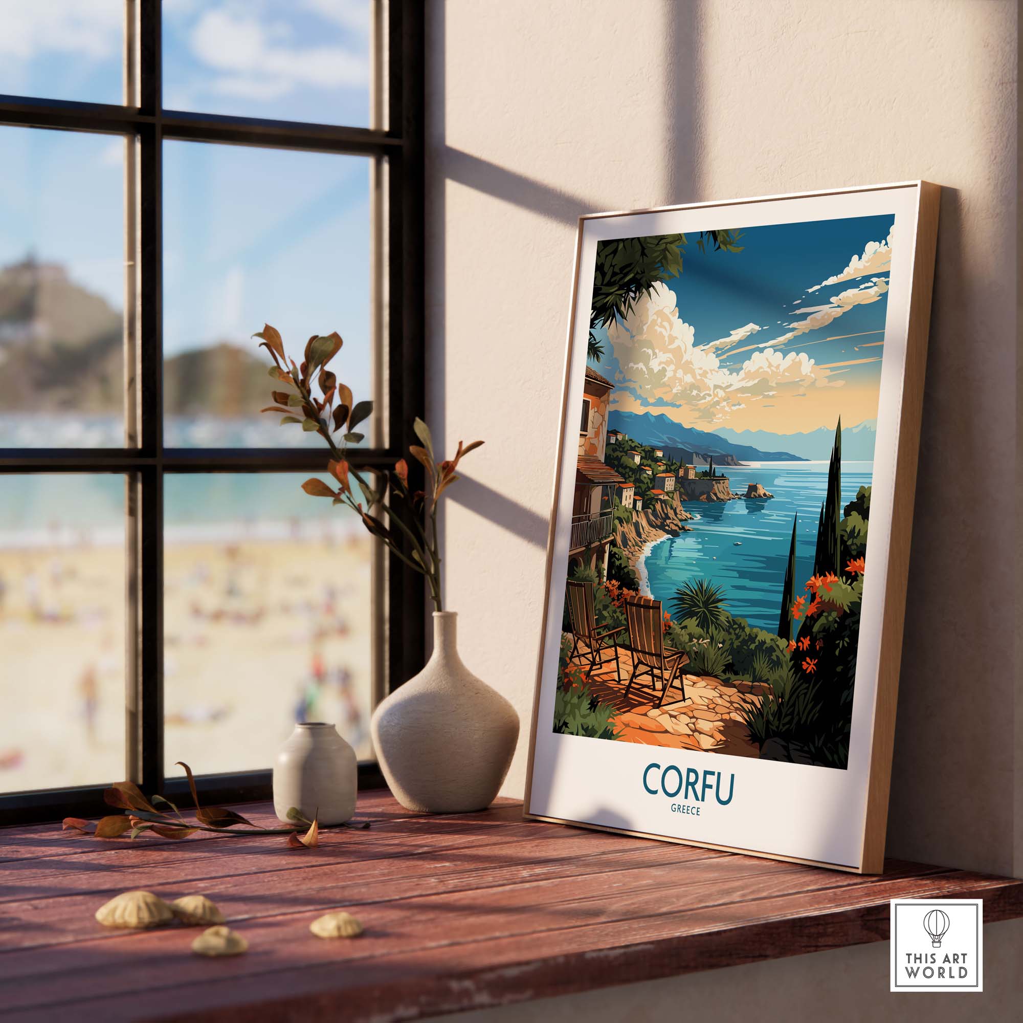 Corfu Greece Wall Art