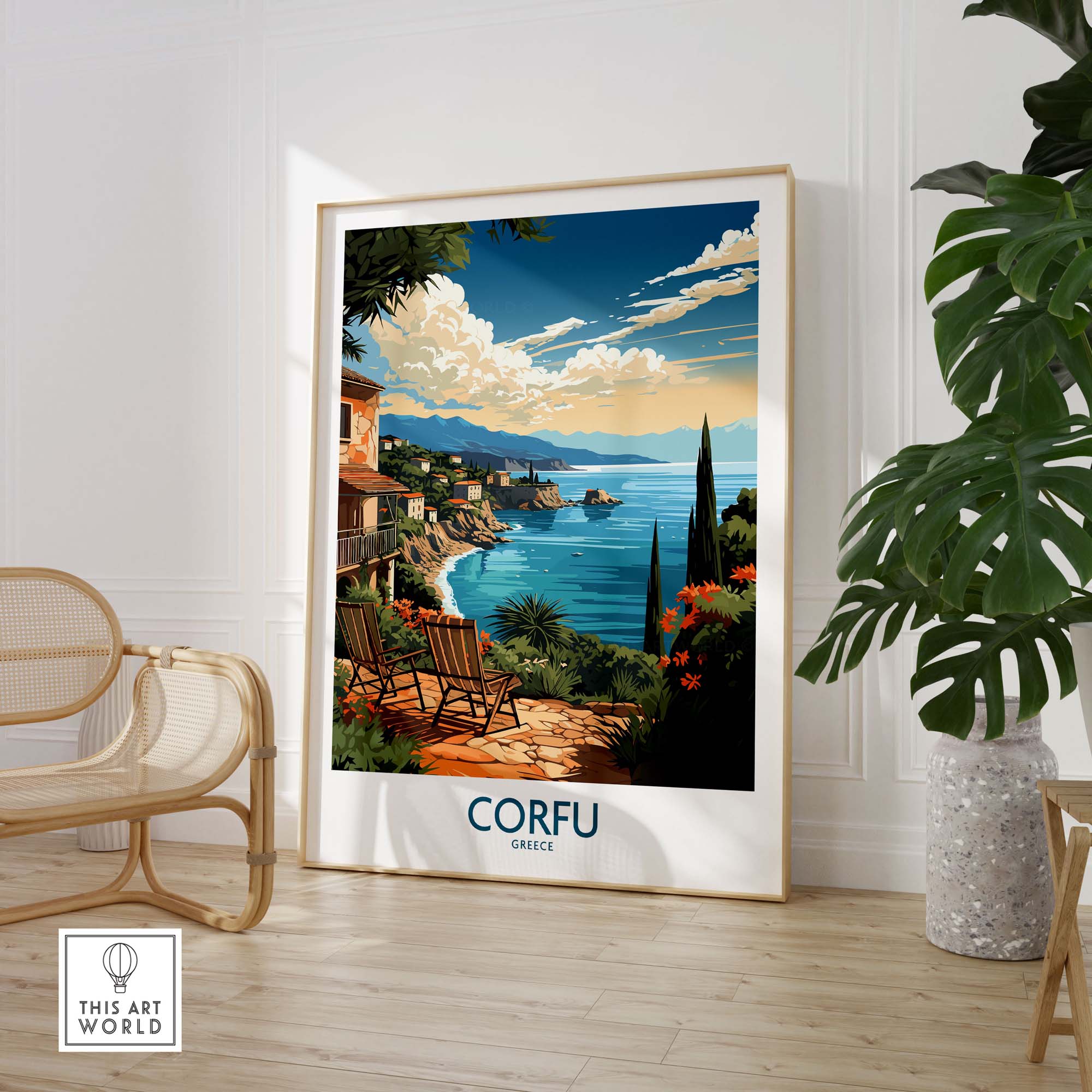 Corfu Greece Wall Art