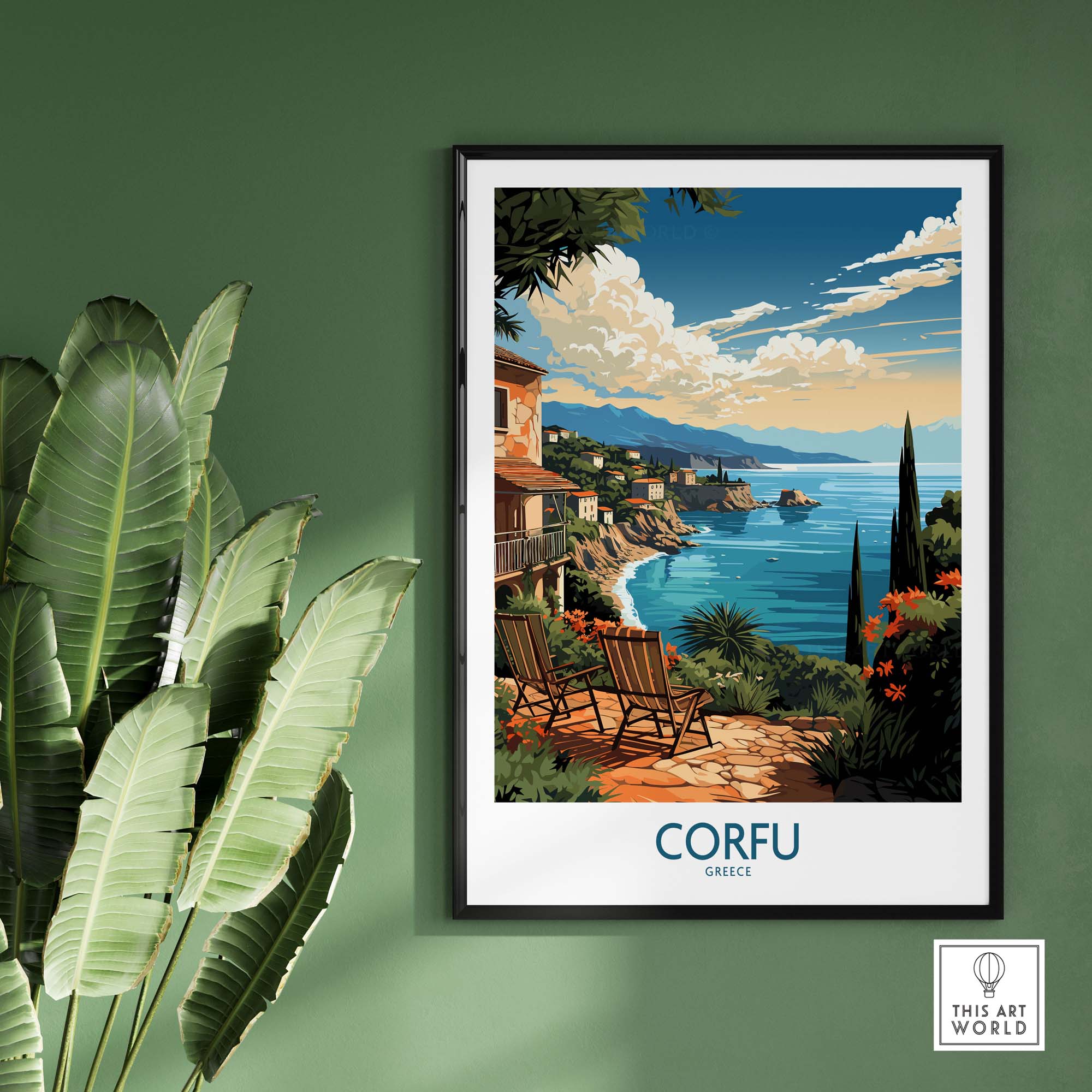 Corfu Greece Wall Art