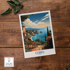 Corfu Greece Wall Art