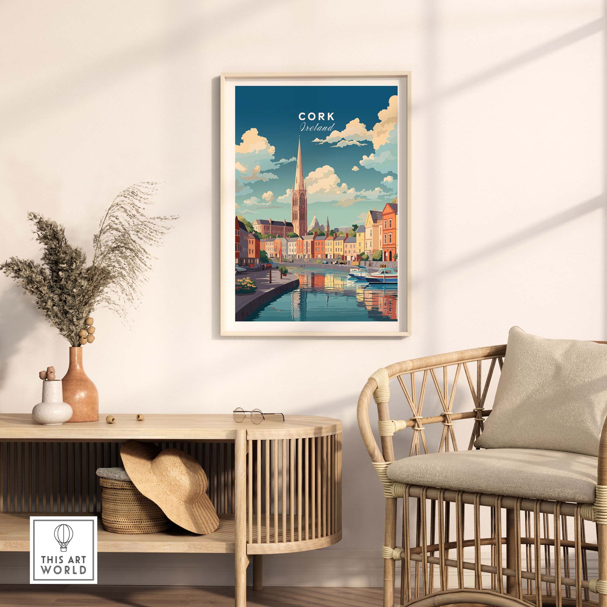 Cork City Ireland Print