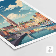 Cork City Ireland Print