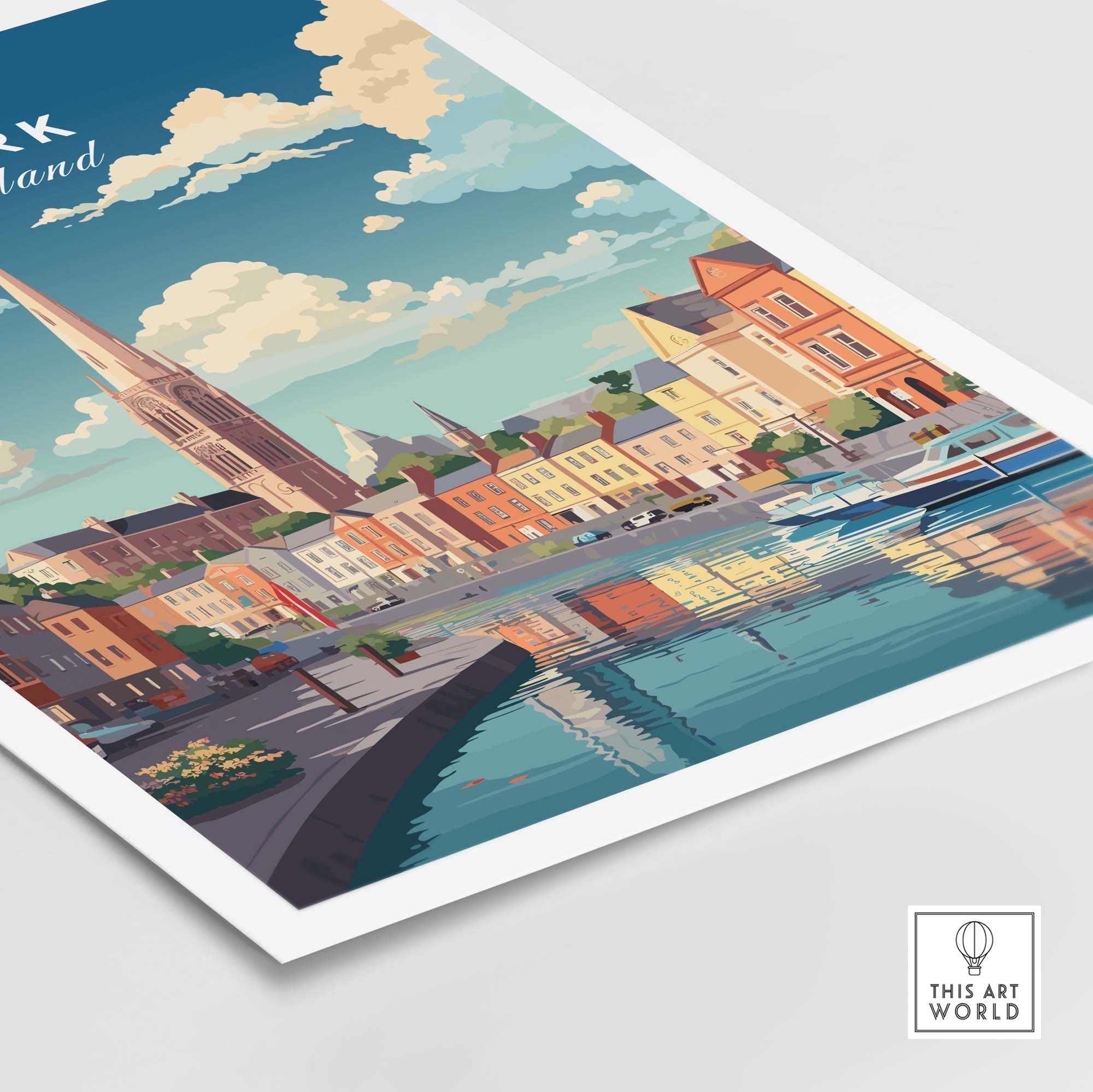 Cork City Ireland Print