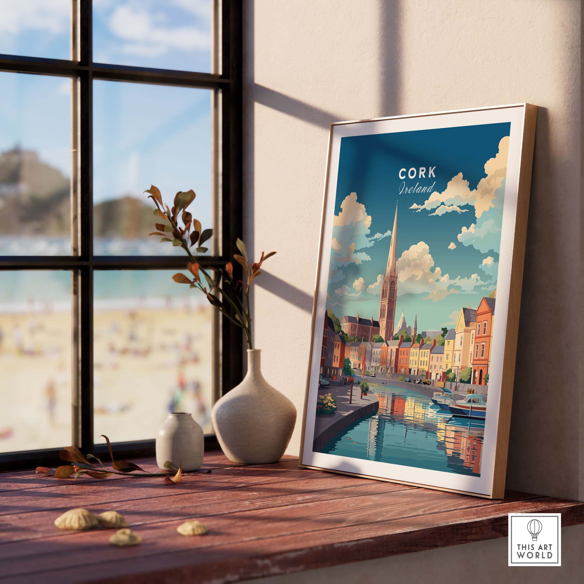 Cork City Ireland Print