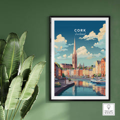Cork City Ireland Print