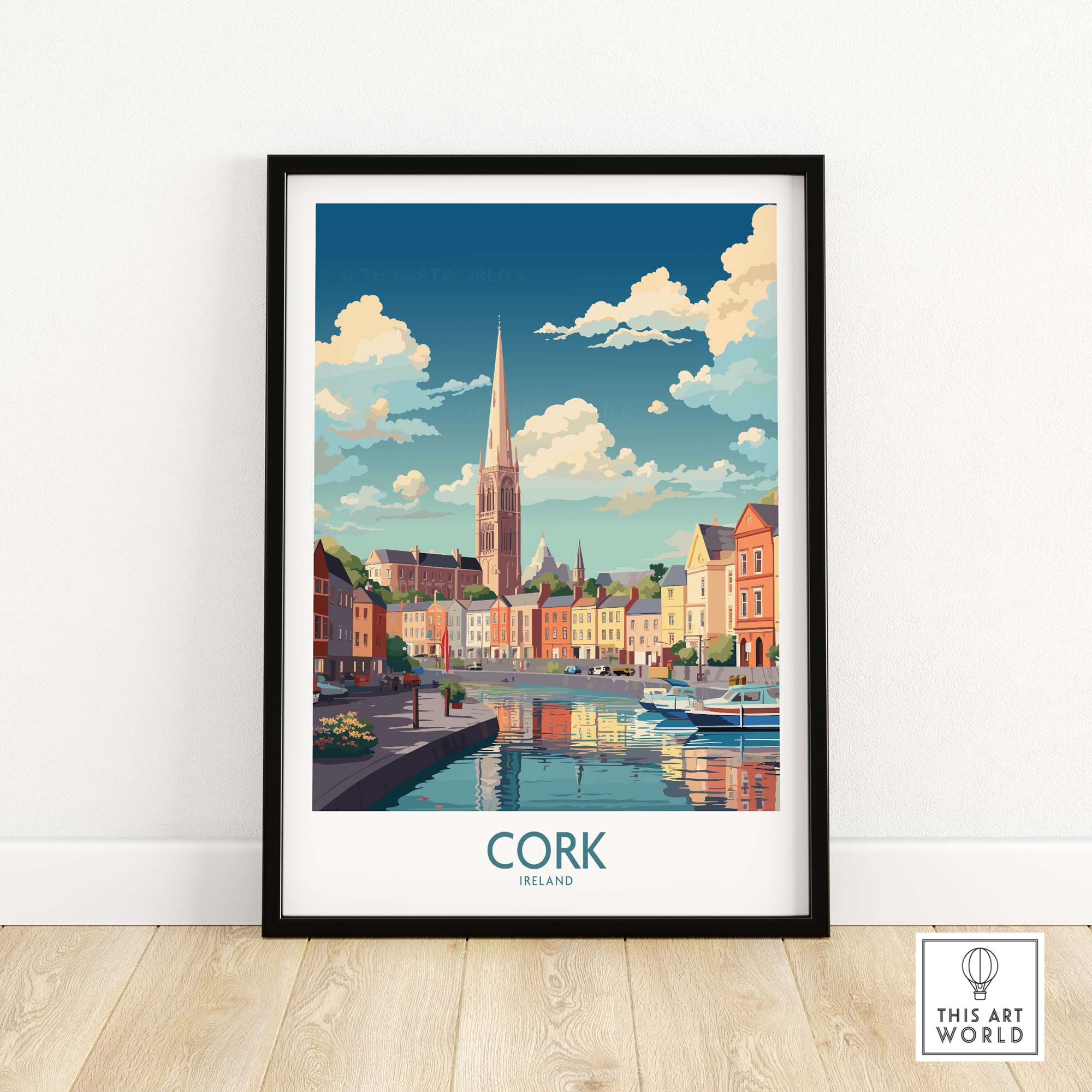 Cork Ireland Poster