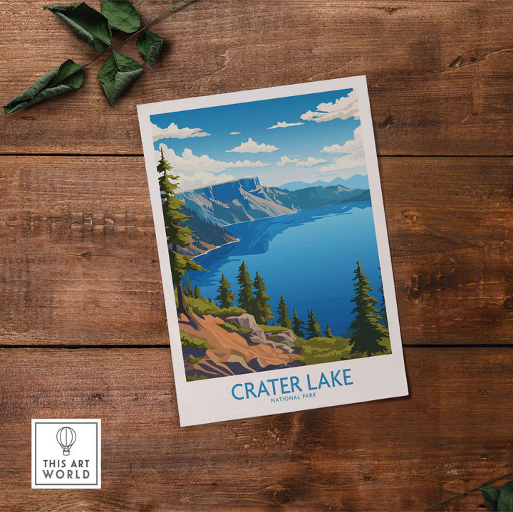 Crater Lake National Park Poster