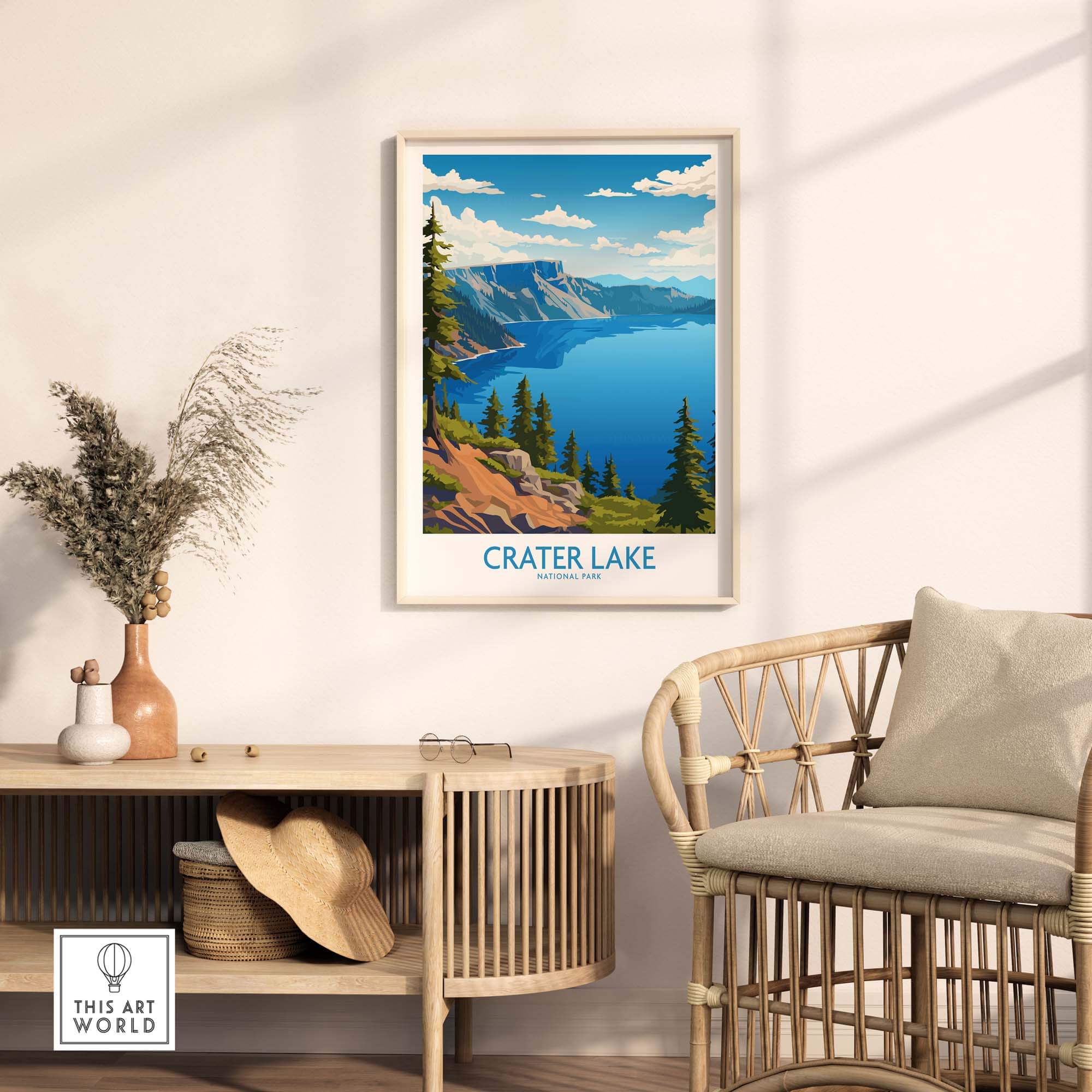 Crater Lake National Park Poster