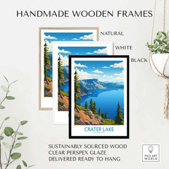 Crater Lake National Park Poster