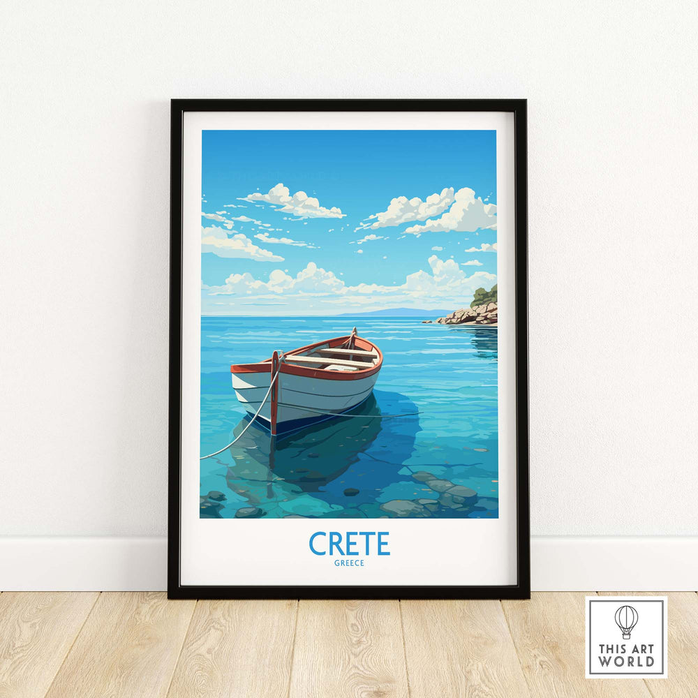 Crete Art Print
