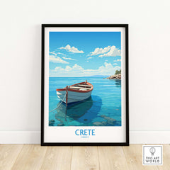 Crete Art Print