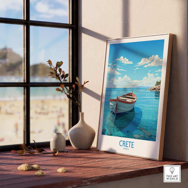 Crete Art Print