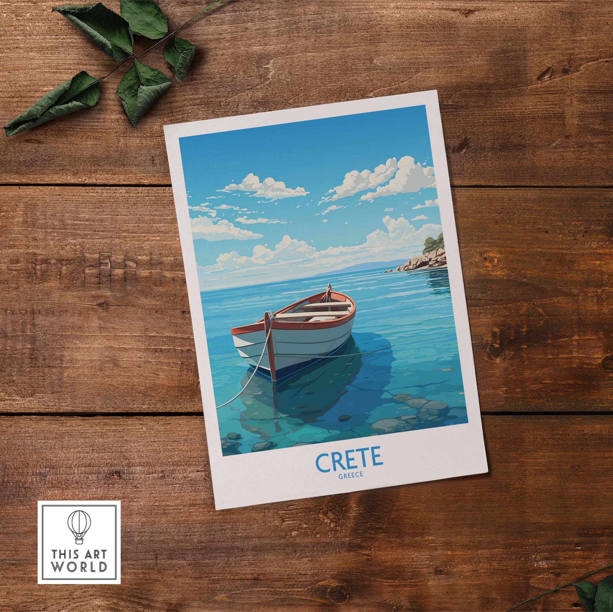 Crete Art Print