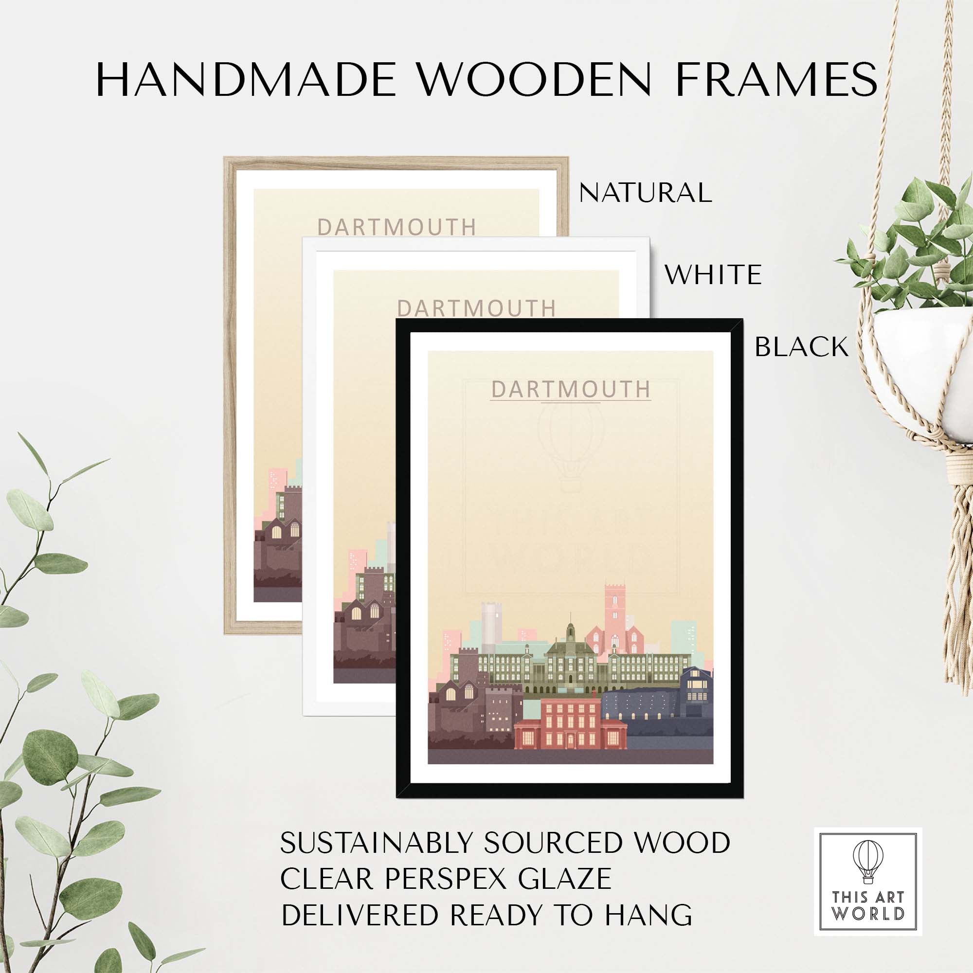 Dartmouth Skyline Print