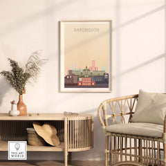 Dartmouth Skyline Print