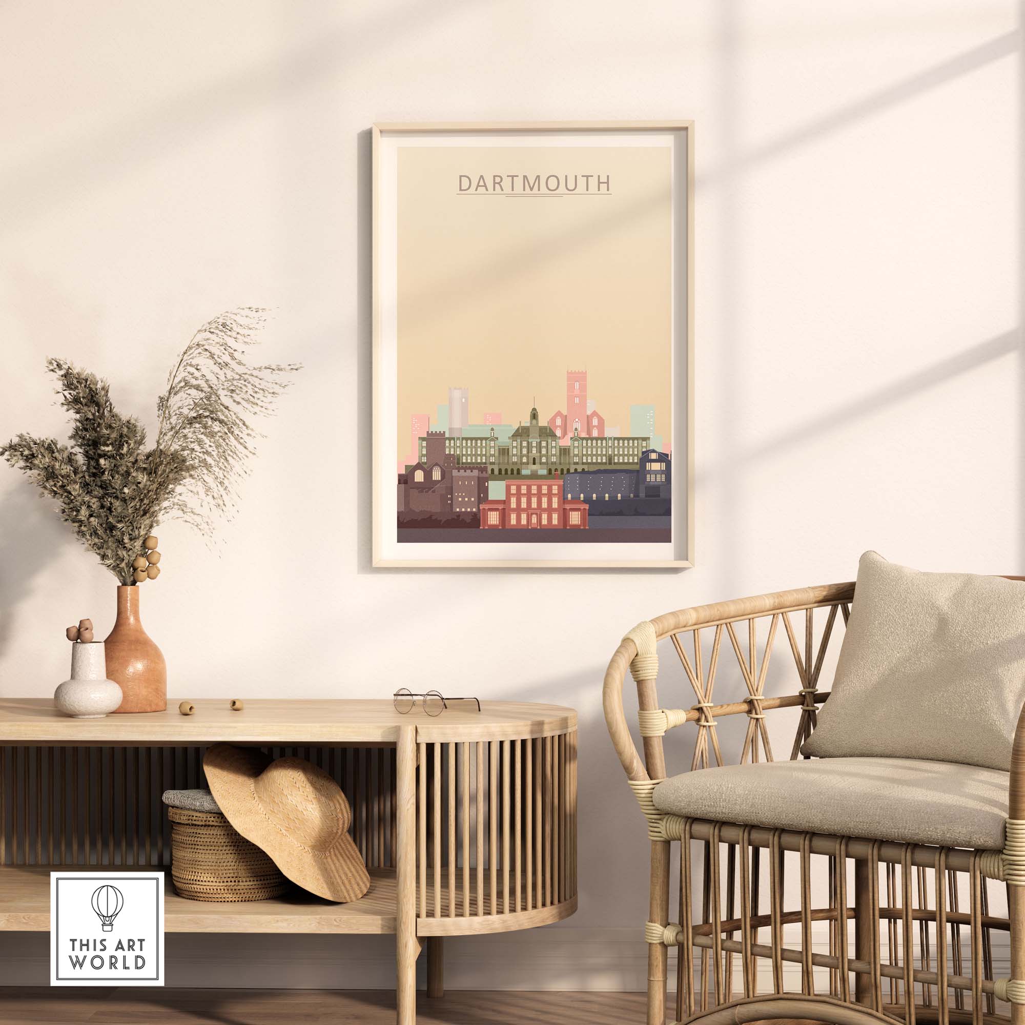 Dartmouth Skyline Print