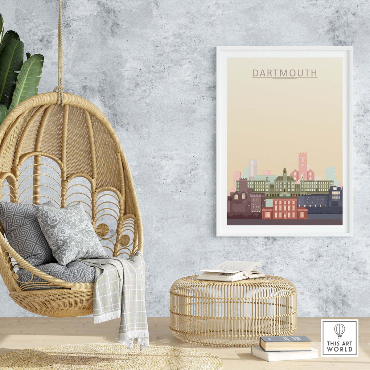 Dartmouth Skyline Print