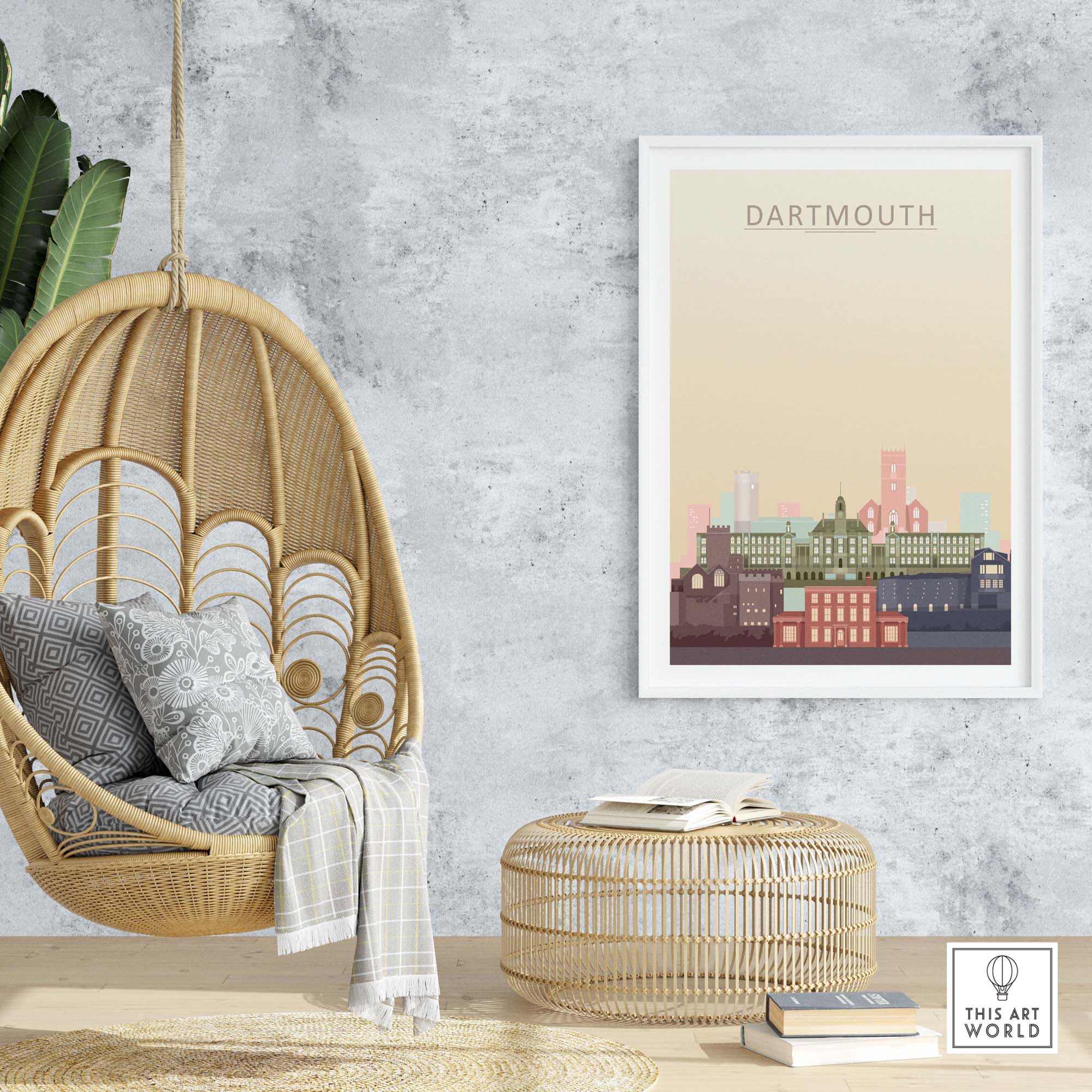 Dartmouth Skyline Print
