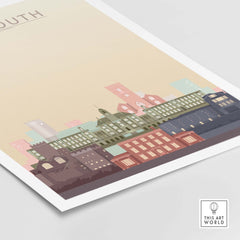 Dartmouth Skyline Print