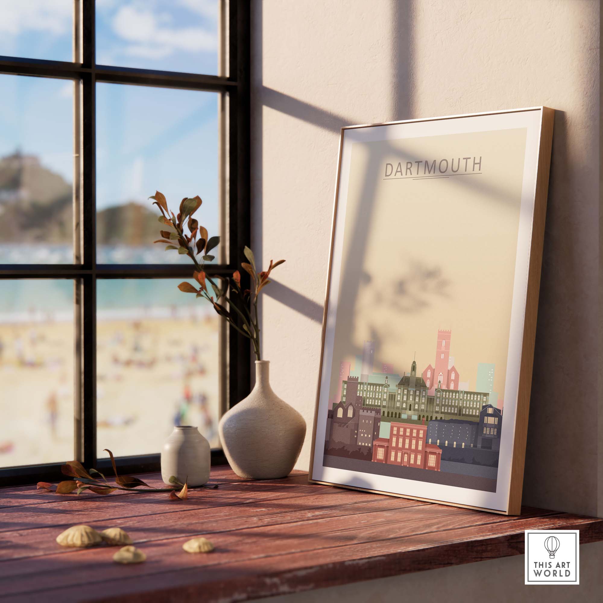 Dartmouth Skyline Print