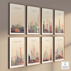 Dartmouth Skyline Print
