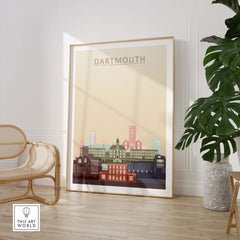 Dartmouth Skyline Print