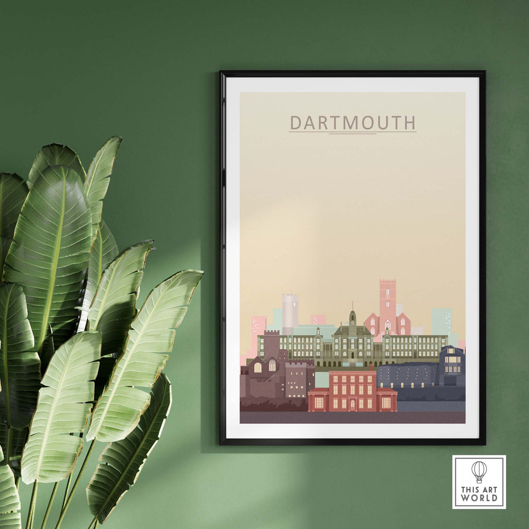 Dartmouth Skyline Print