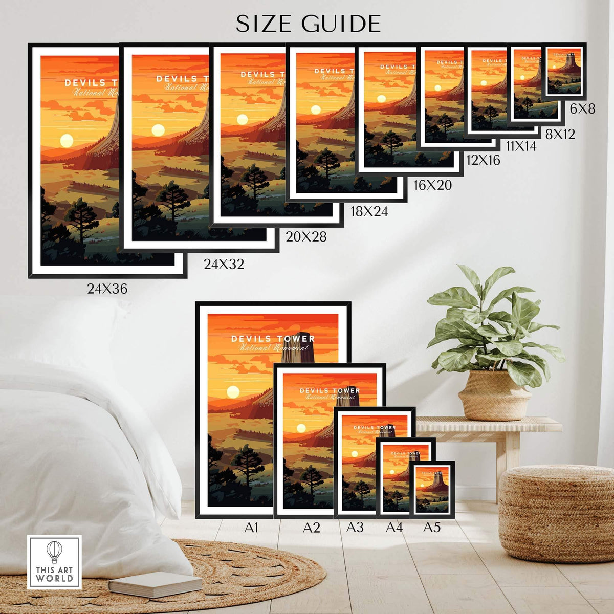 Devils Tower Poster