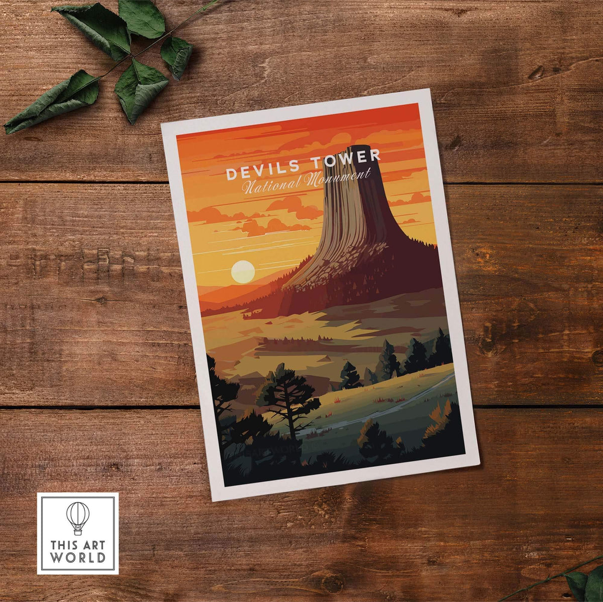 Devils Tower Poster