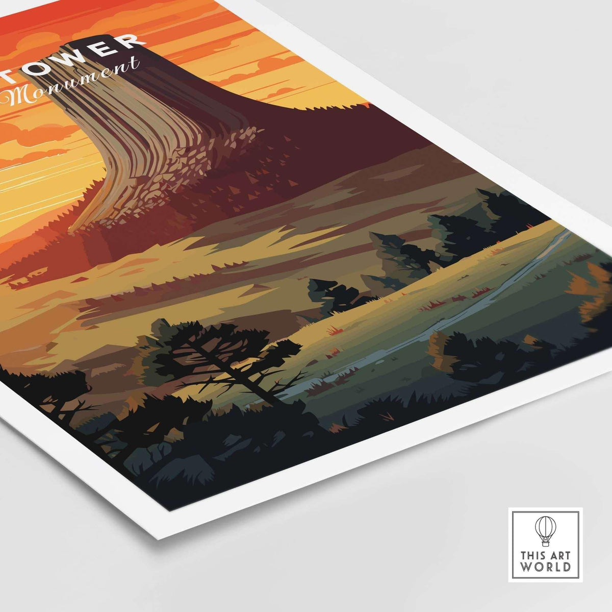 Devils Tower Poster