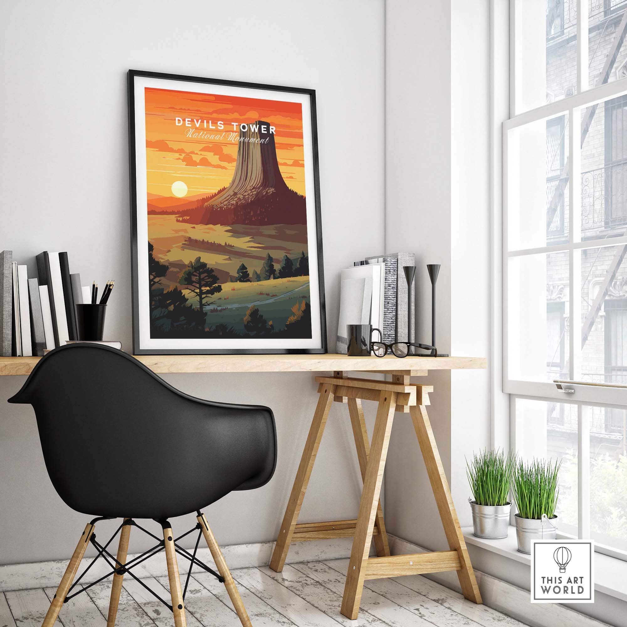 Devils Tower Poster