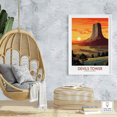 Devils Tower Print