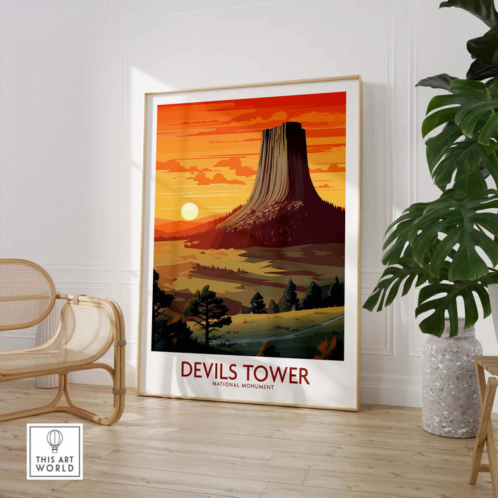 Devils Tower Print