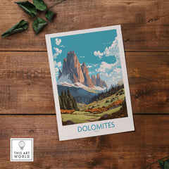 Dolomites Italy Print