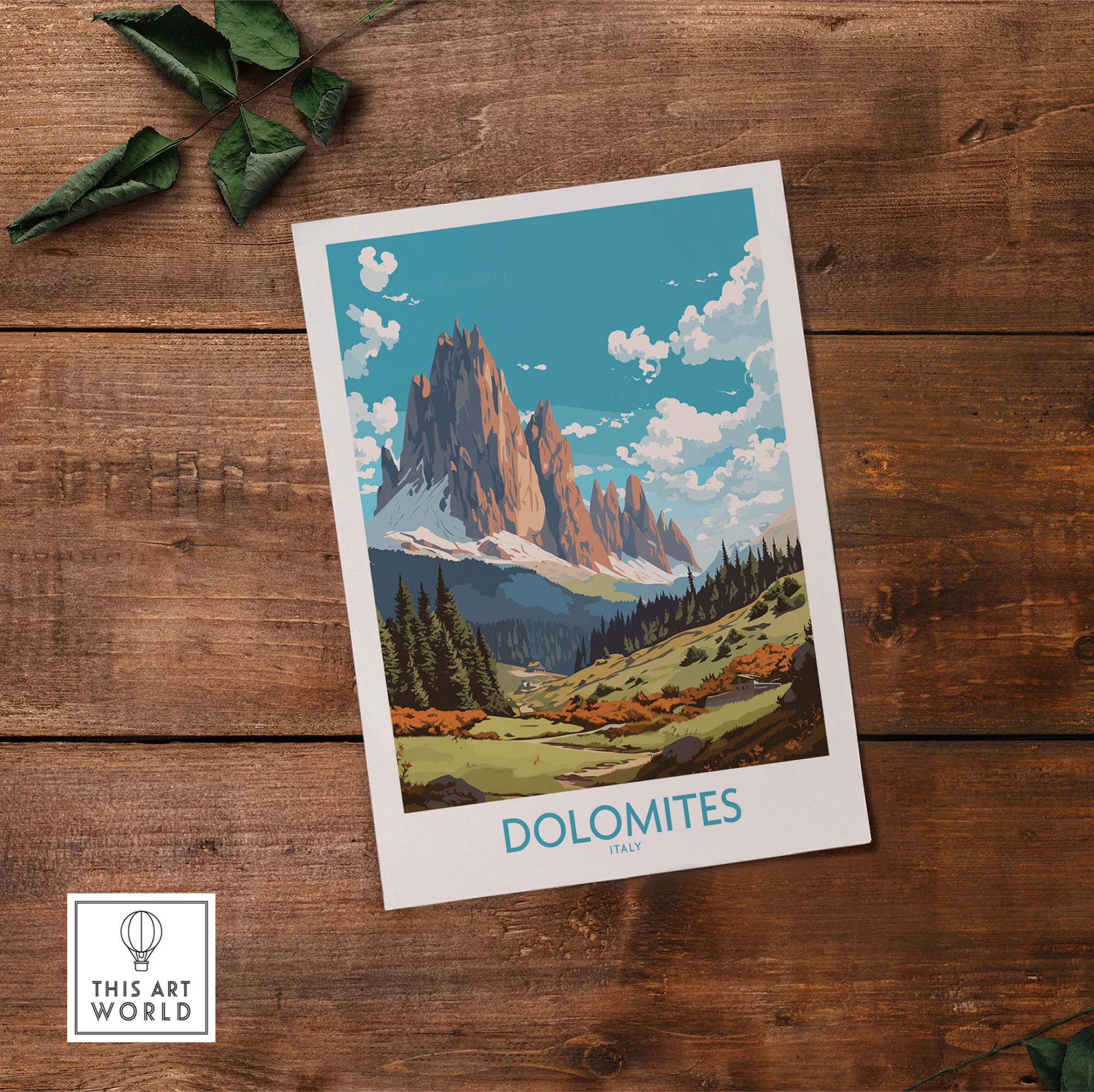 Dolomites Italy Print