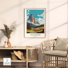 Dolomites Italy Print