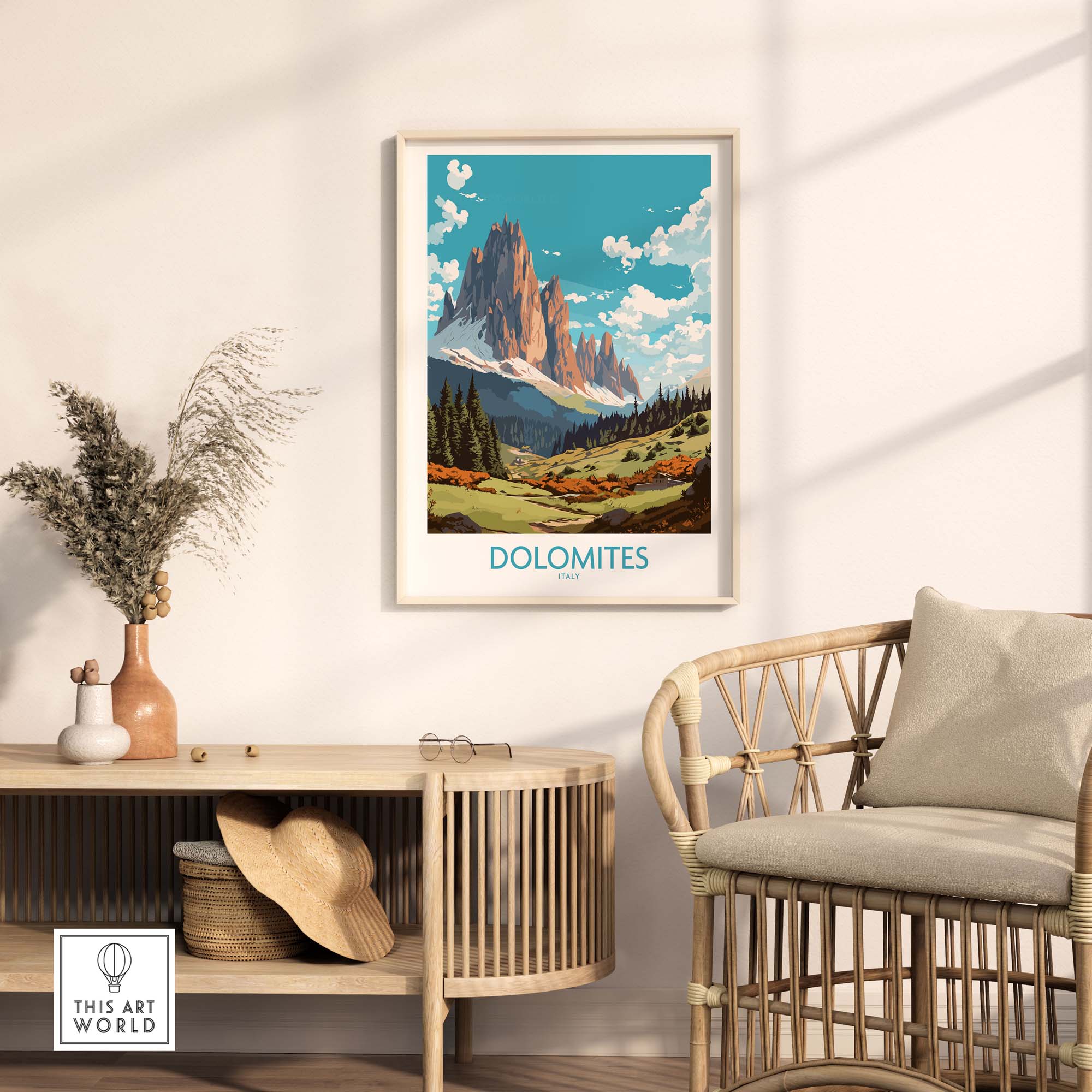 Dolomites Italy Print