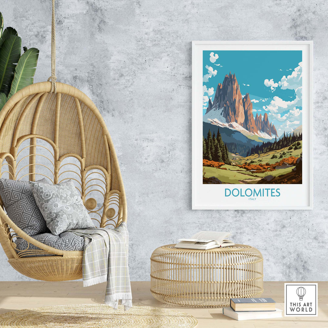 Dolomites Italy Print