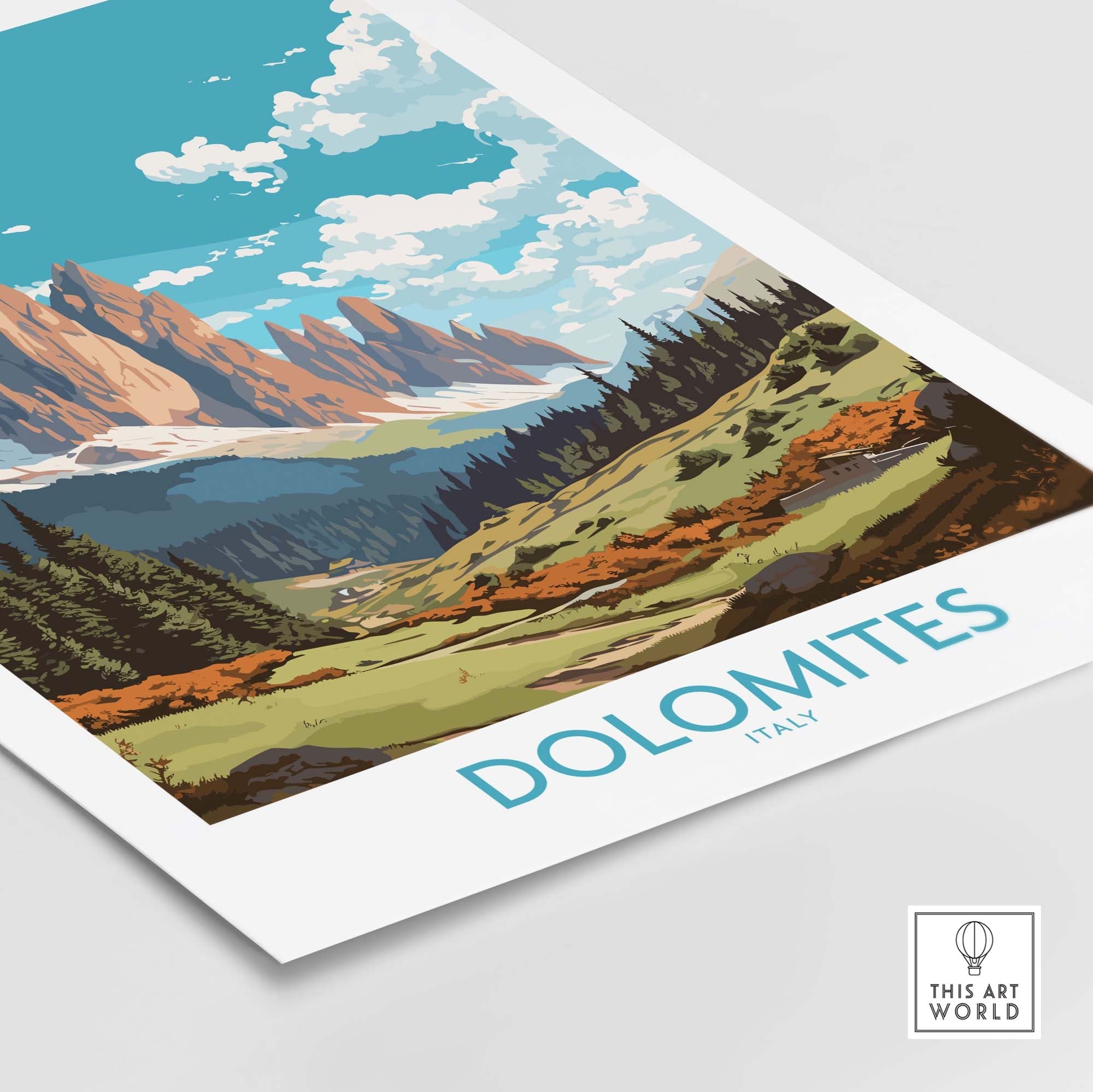 Dolomites Italy Print