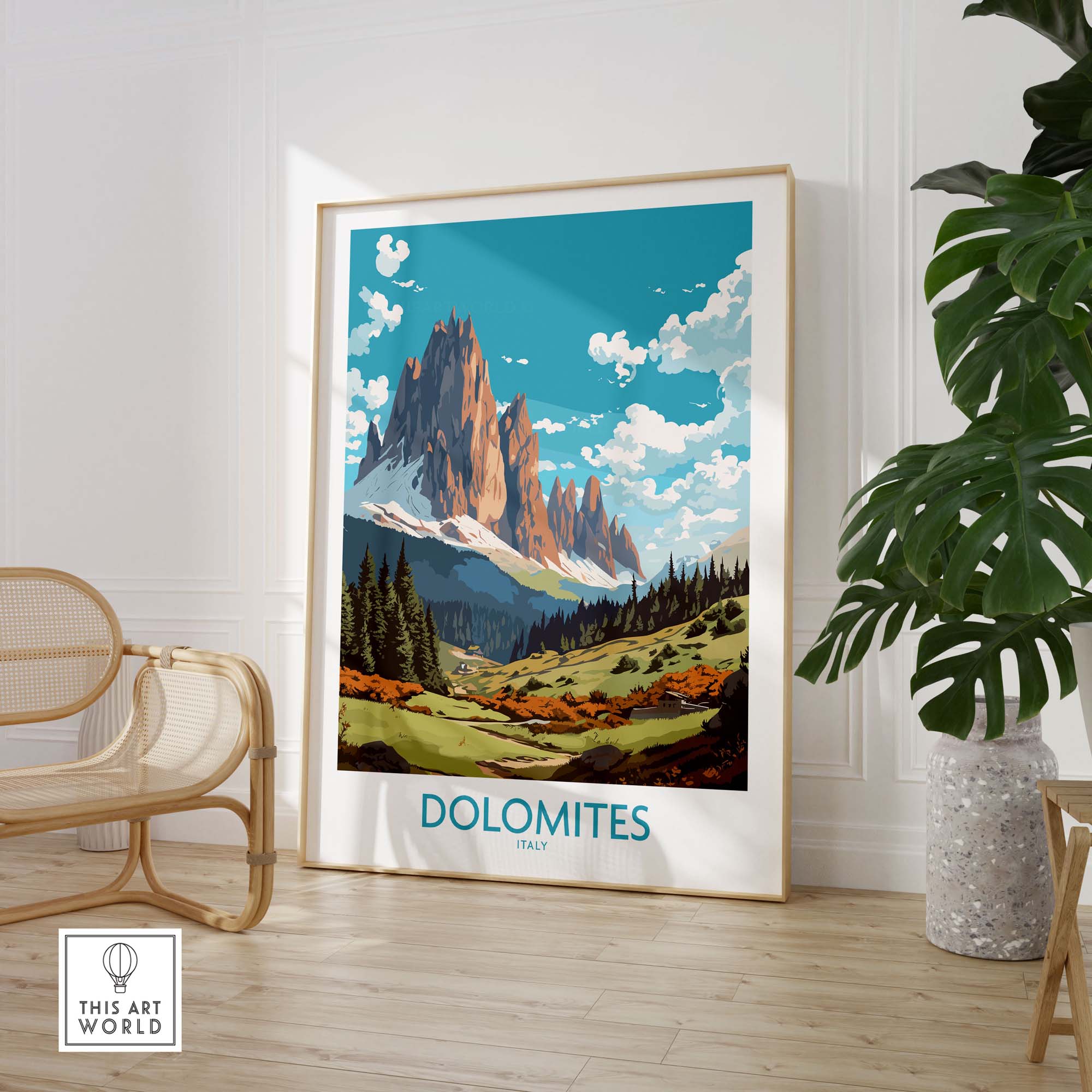 Dolomites Italy Print