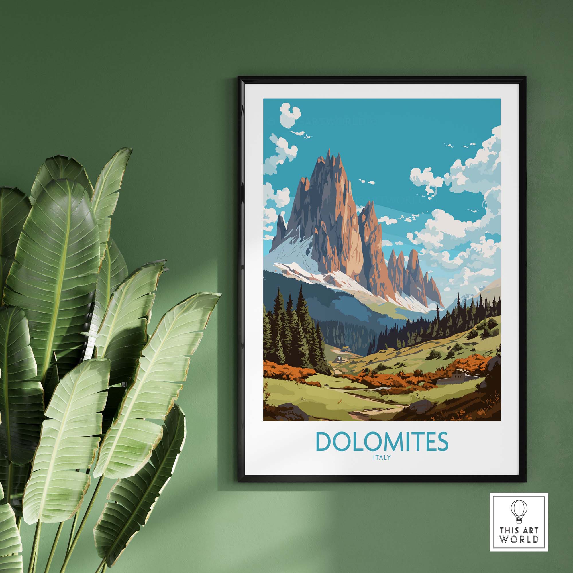 Dolomites Italy Print