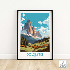 Dolomites Italy Print