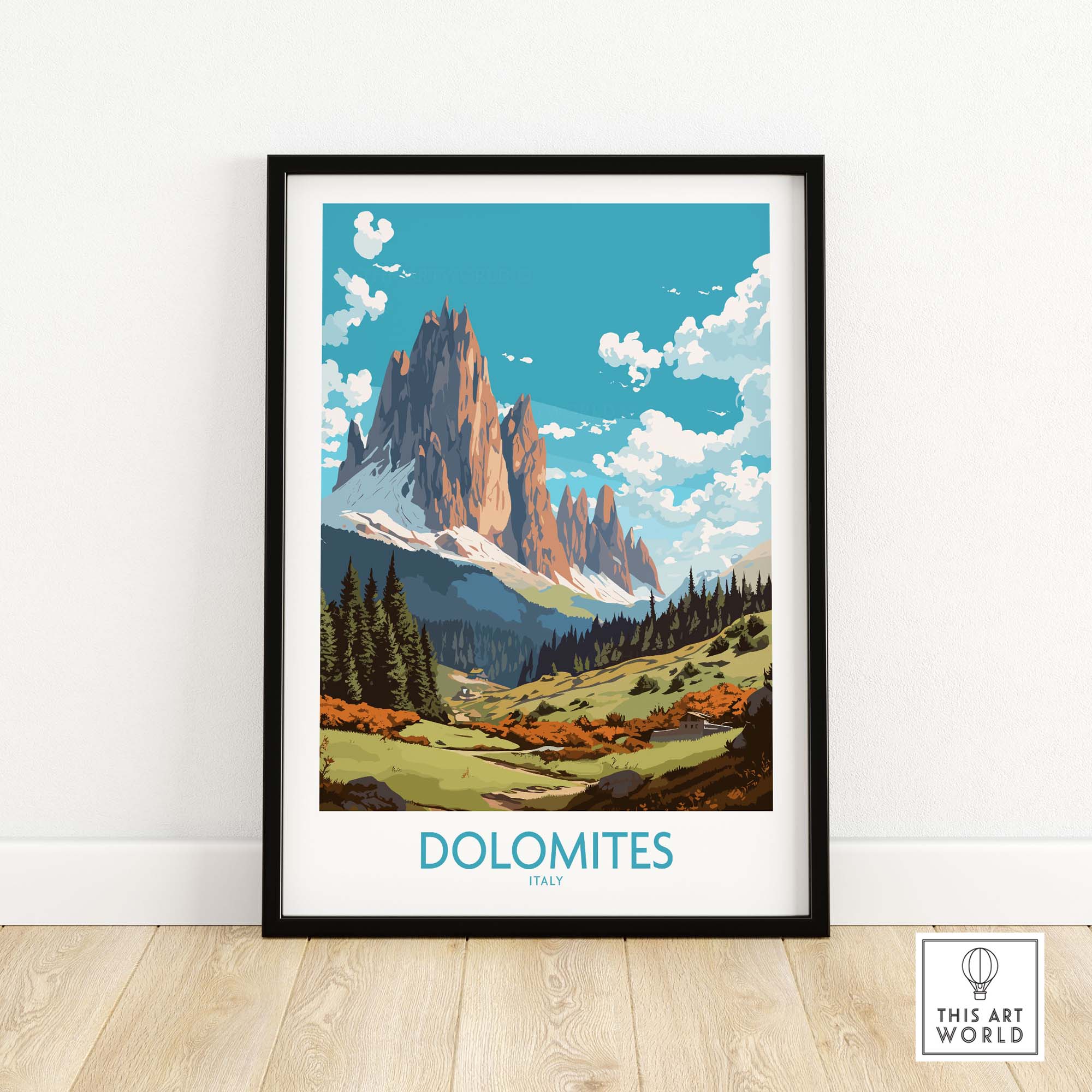Dolomites Italy Print