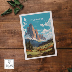 Dolomites Poster