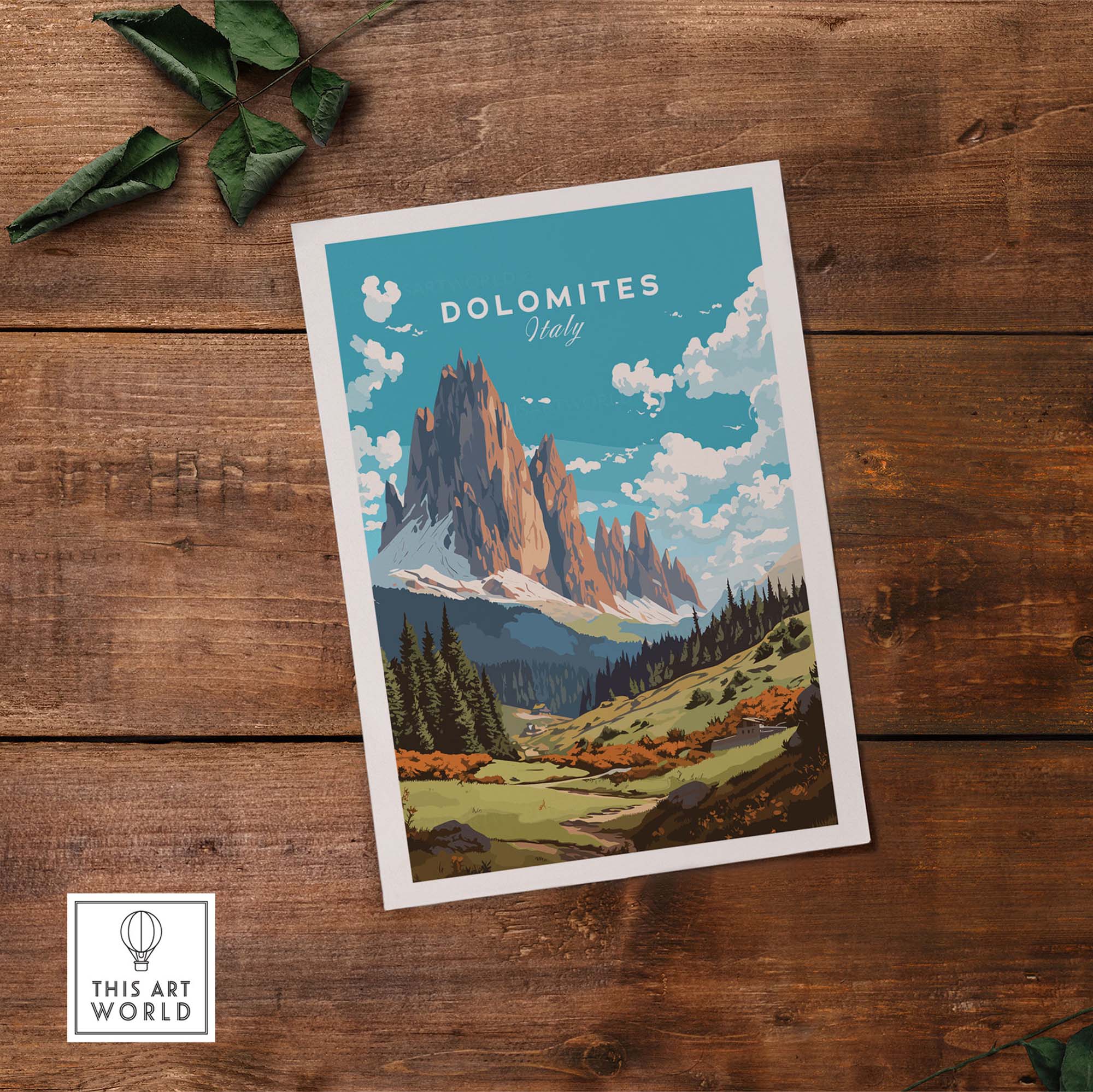 Dolomites Poster