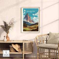 Dolomites Poster