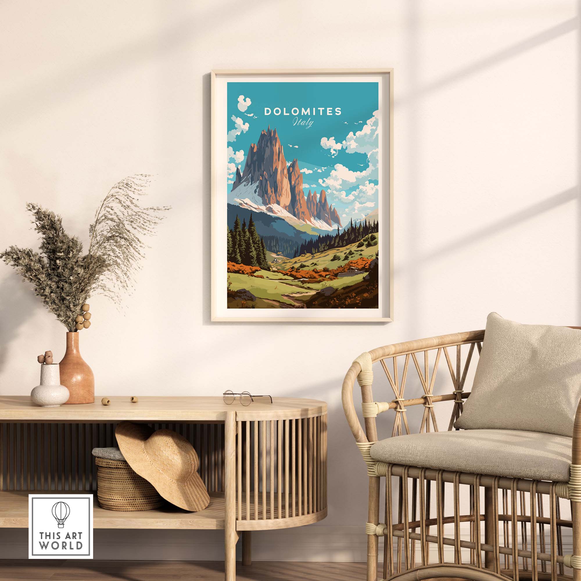 Dolomites Poster