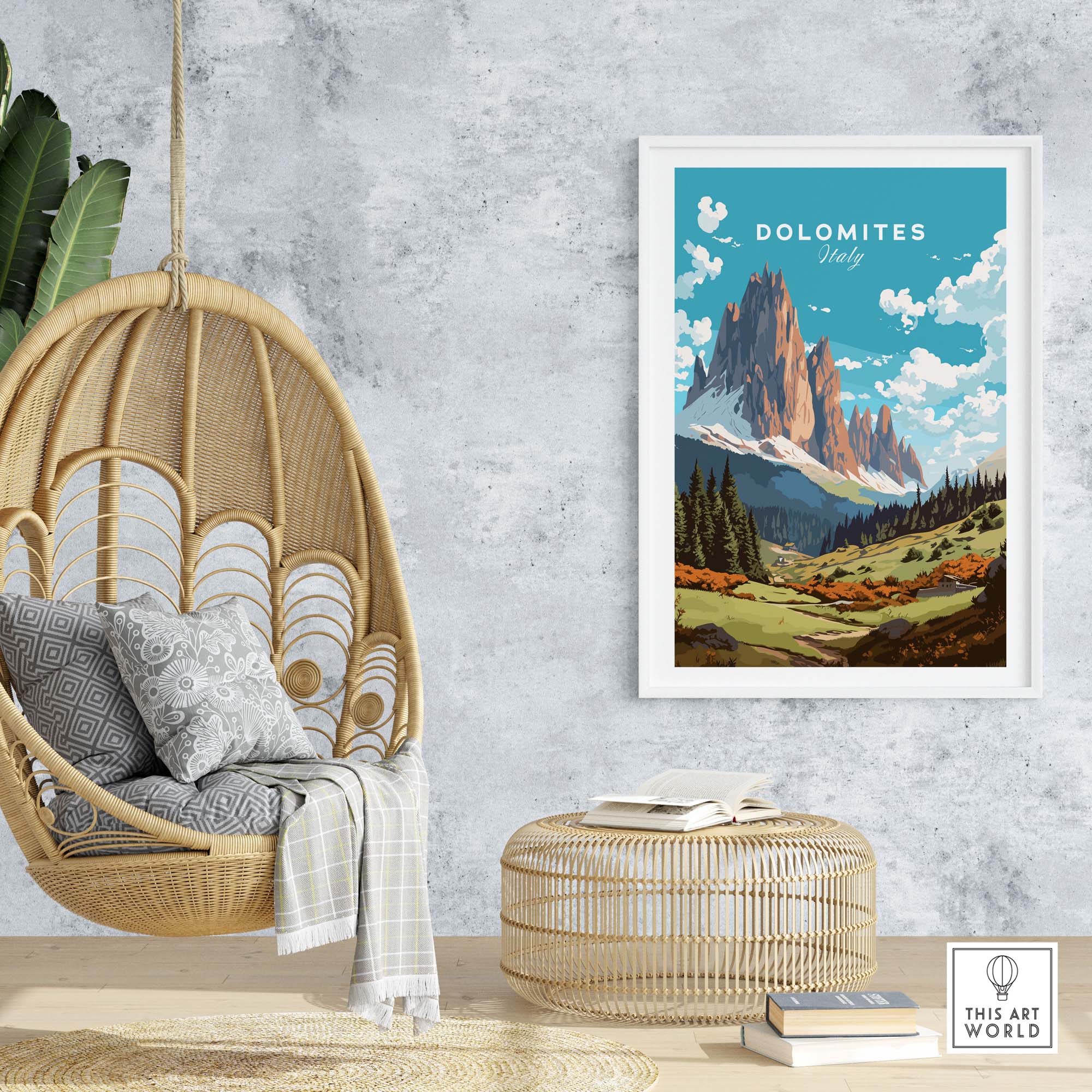 Dolomites Poster